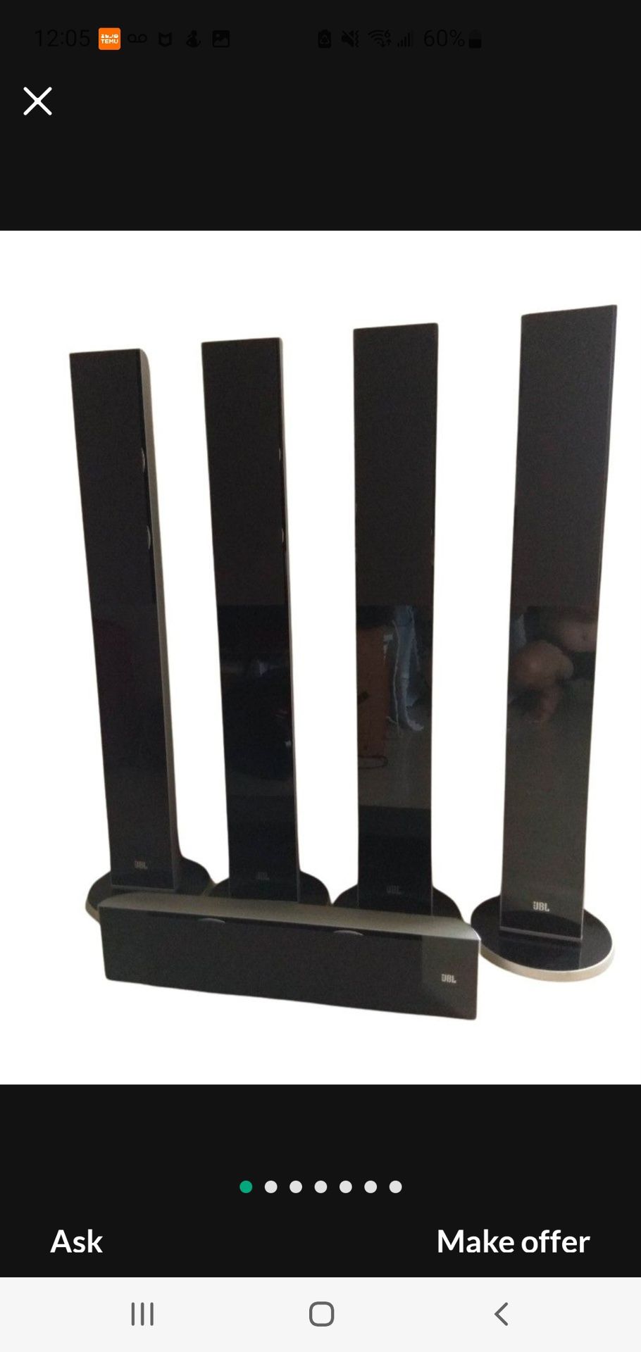 JBL Home Stereo System