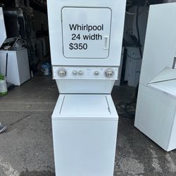 Whirlpool Stackable Washer Dryer 