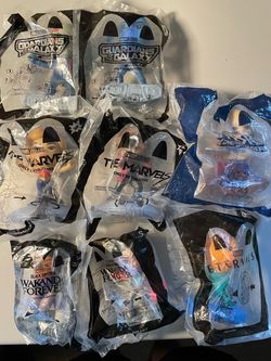 McDonald's Marvel Happy Meal Toys Lot of 8 Sealed in Bags 2022 Age 4-7