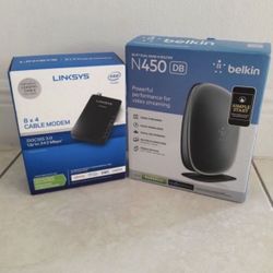 New Router And Modem 