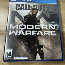 Ps4 Call Of Duty Modern Warfare 