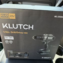 Klutch 1/2in. Brushless Drill/Driver Kit