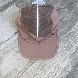 Women’s NWT Blush Lululemon Drawcord Hiking Hat-L/XL