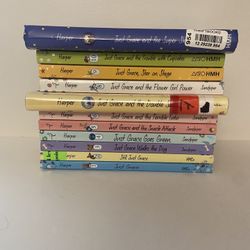 Complete Set 12 Just Grace Book Series by Harper *photos missing 1 book