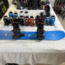 Arbor Kids Snowboard Package With Boots And Bindings 