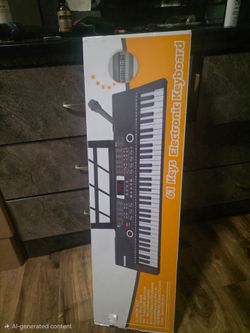 61 Keys Electronic Keyboard