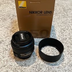 Nikon AF-S 50mm F/1.4