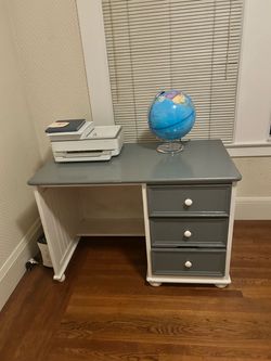 Wooden desk