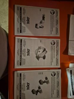 Skil Power Tool Instruction Manuals Set of 3