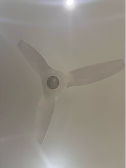Haiku L 52" Smart Ceiling Fan with LED Light, Whisper-Quiet Indoor Ceiling Fan