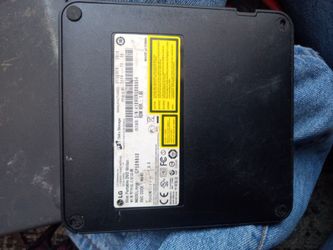 Slim Portable DVD writer