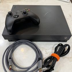 Xbox One X Project Scorpio Edition Good Condition