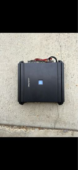 Alpine Subwoofer and Amp