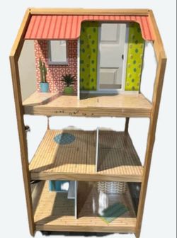 KidKraft Wooden Dollhouse No Accessories or Dolls Kids Play