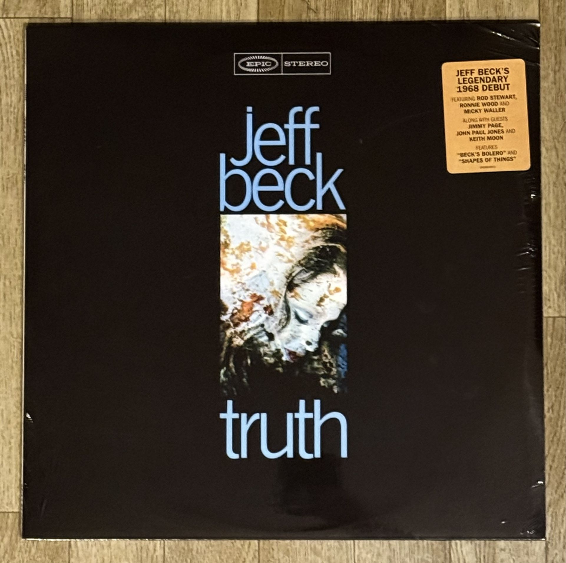 Jeff Beck Vinyl Record - Truth - New Sealed