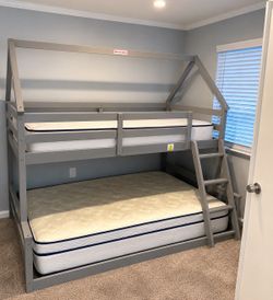 Twin over full bunkbed Mattress not available