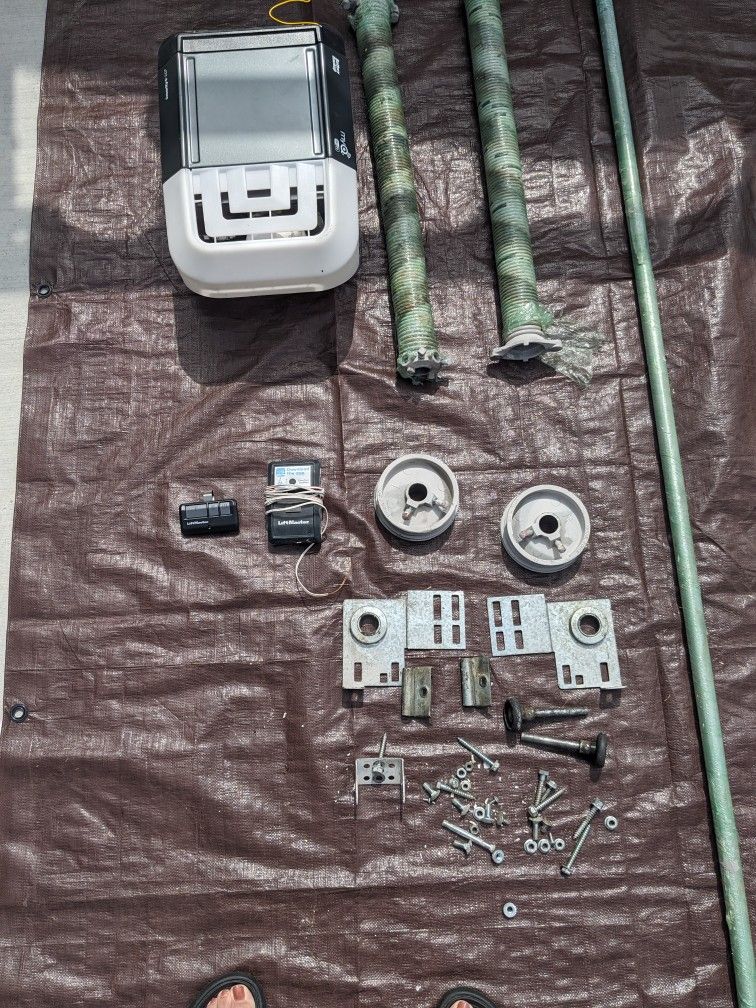 Garage Door Opener With Hardware 