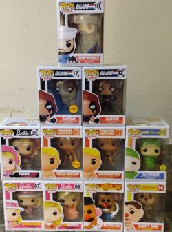 Retro funko pop lot