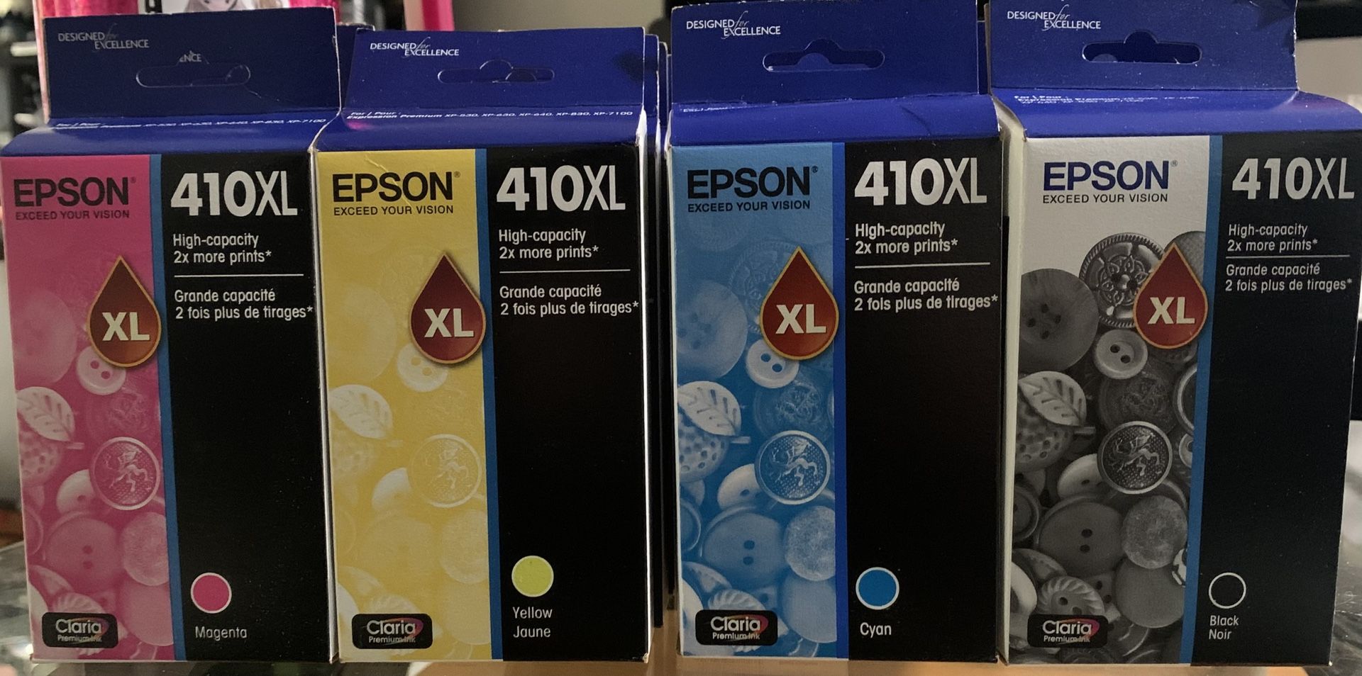 Epson 410Xl Printer Cartridges