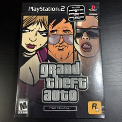 Sealed Grand Theft Auto The Trilogy for PlayStation 2 PS2