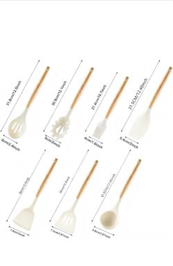 7-Piece Silicone Kitchen Utensil Set