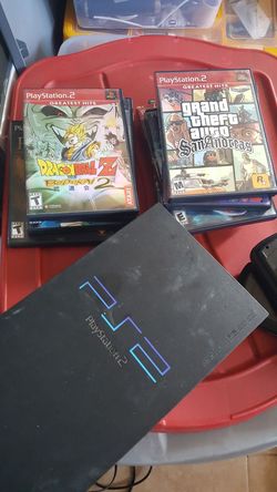 Ps2 w/ games and 1 controller