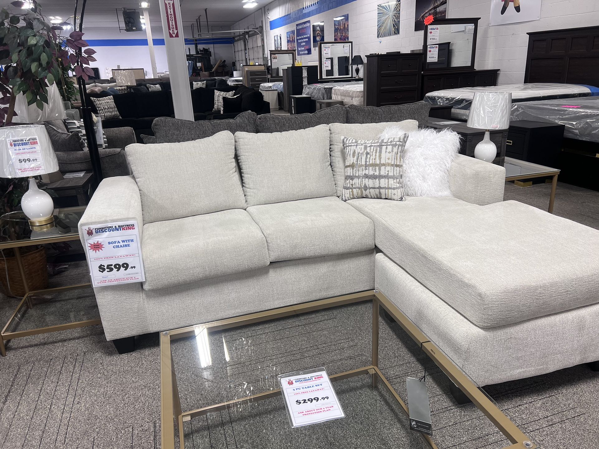 Sofa With Chaise