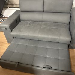 Couch With Ottoman Twin Bed
