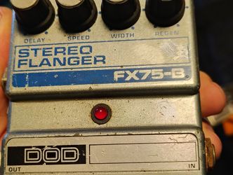 DOD Stereo Flanger Guitar Effect