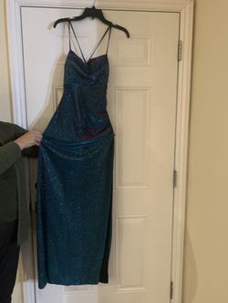 turquoise Prom Dress