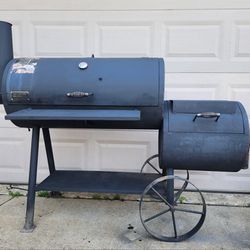 OLD COUNTRY PECOS BBQ PIT GRILL SMOKER