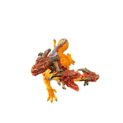 Safari Ltd. Three Headed Fire Dragon Toy #3