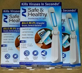 Disinfecting UV Light 99.9% Kills Virus In Seconds!