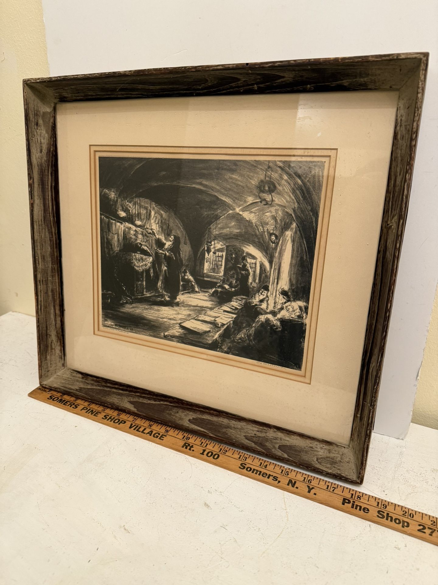 Vintage Signed Print Ira Moskowitz