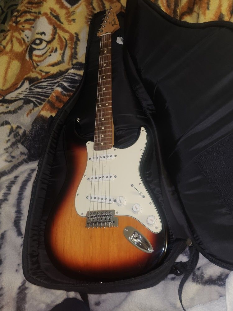  Electric Guitar With Soft Case.