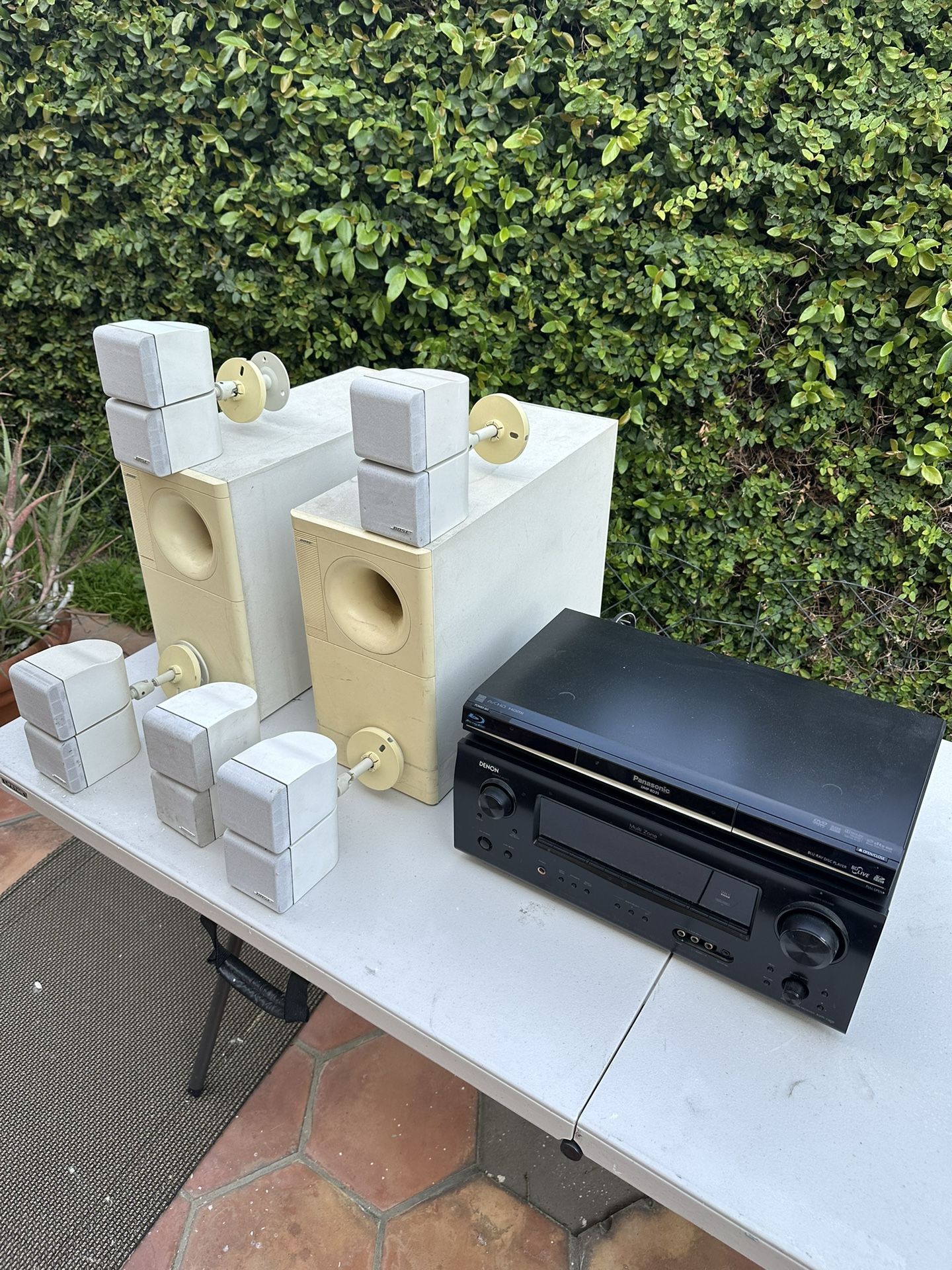Av Surround Sound Receiver With Surround Sound, Bose Speakers