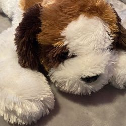 TY Classic Yodeler Puppy Dog St Bernard Plush Floppy 15” Floppy Stuffed Animal