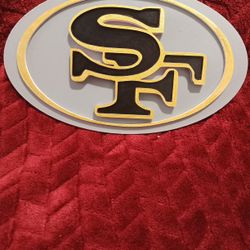6"  49ers Plaque