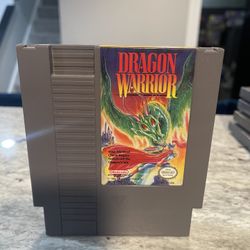 Dragon Warrior For Nintendo NES 