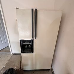 Old Working Refrigerator