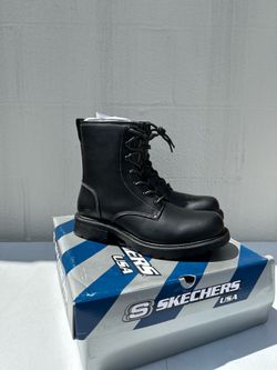 skechers boots man 8.5 new