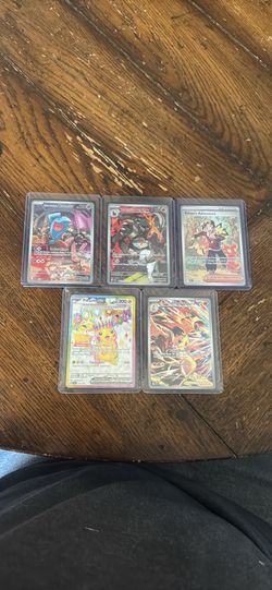Pokemon Destined Rivals and Surging Sparks Cards