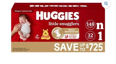 Huggies Little Snugglers Diaper Starter Kit