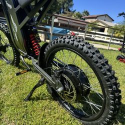 Electric Dirtbike 60mph Top Speed 