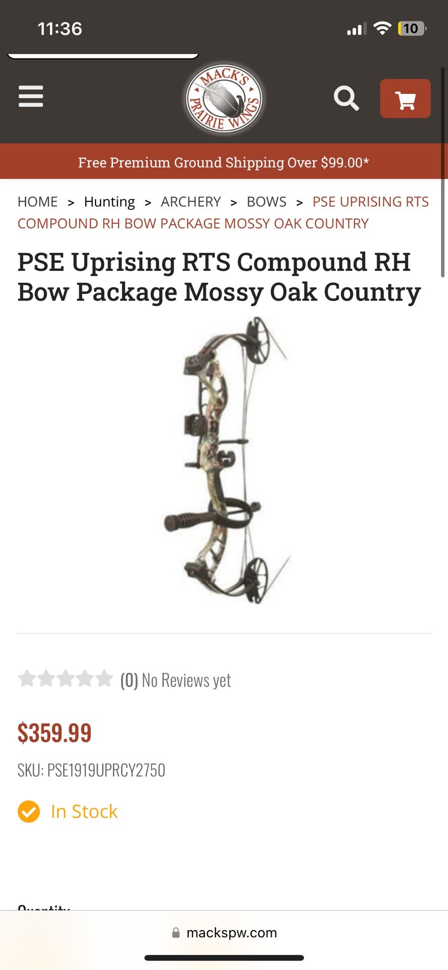 PSE Uprising Bow