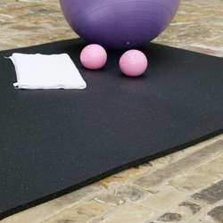 4 piece Heavy Duty Rubber Flooring Gym Mat