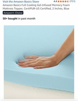 Memory Foam Topper Full Size 2 inch (Near Eastlake Exit)