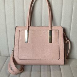 Pink and Gold Medium Handbag/Purse