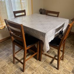 wood table