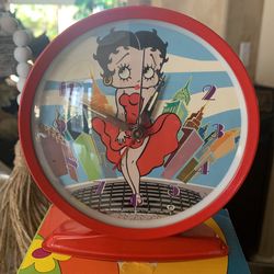 Betty Boop Desk Alarm Clock